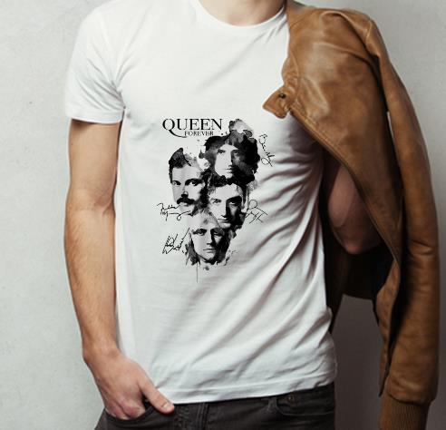 Top Queen Forever Signatures shirt 4 - Top Queen Forever Signatures shirt