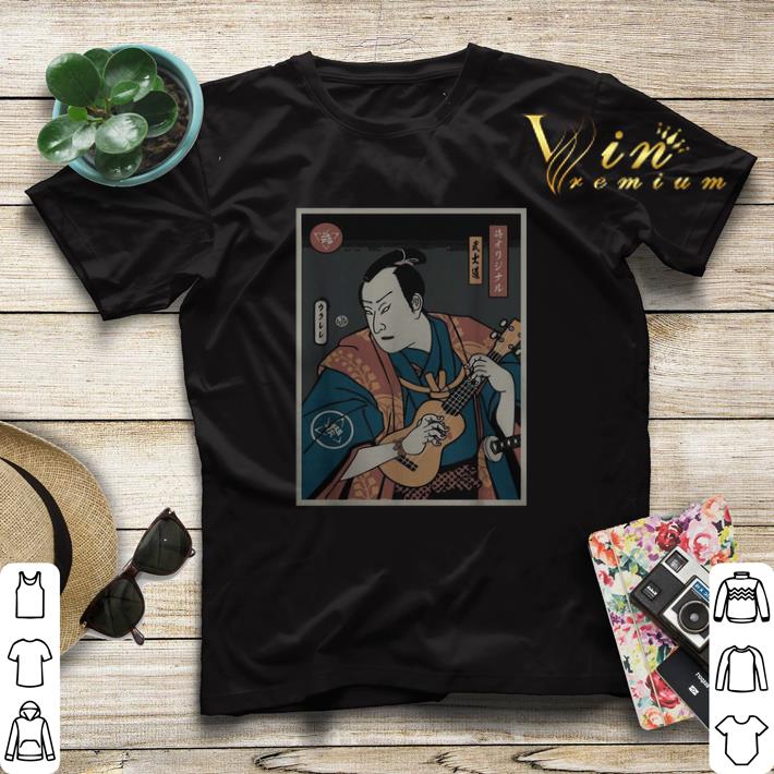 Ukulele Samurai shirt sweater Ukulele Samurai shirt sweater 4 - Ukulele Samurai shirt sweater