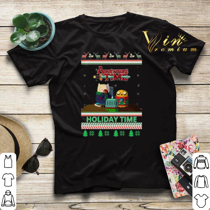 Adventure Time Holiday Time Ugly Christmas shirt sweater 4 - Adventure Time Holiday Time Ugly Christmas shirt sweater