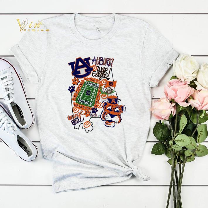 Auburn Tigers War Eagle Orange and blue shirt sweater 4 - Auburn Tigers War Eagle Orange and blue shirt sweater