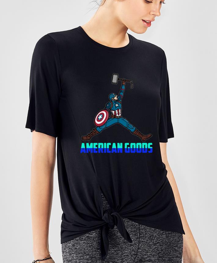 Awesome Captain America Air Rogers American Goods shirt 4 - Awesome Captain America Air Rogers American Goods shirt