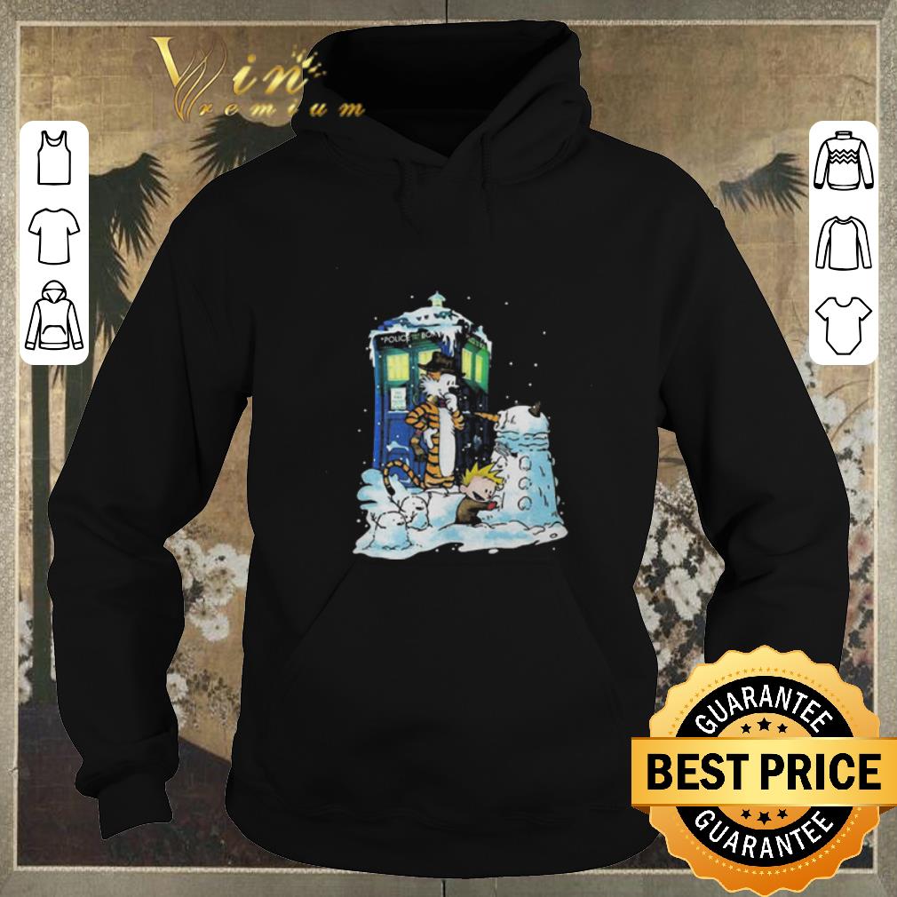 Awesome Doctor Who Calvin and Hobbes shirt sweater 4 - Awesome Doctor Who Calvin and Hobbes shirt sweater