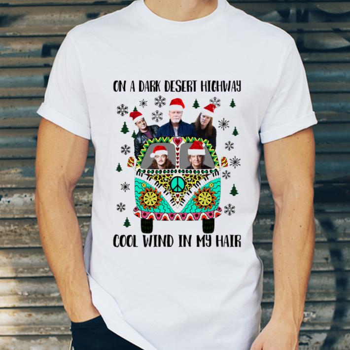Awesome Eagles band hippie car on a dark desert highway cool wind in my hair christmas shirt 4 - Awesome Eagles band hippie car on a dark desert highway cool wind in my hair christmas shirt