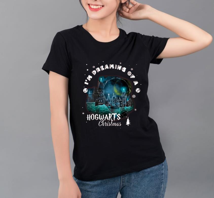 Awesome I m a dreaming of a Hogwart christmas shirt 4 - Awesome I’m a dreaming of a Hogwart christmas shirt