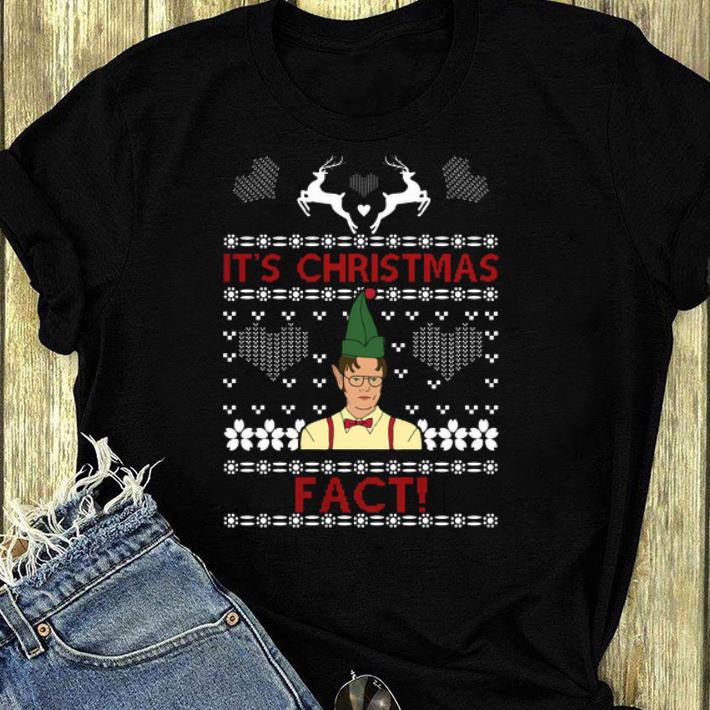 Awesome It s Christmas Fact Ugly Christmas Dwight Schrute shirt 4 - Awesome It’s Christmas Fact Ugly Christmas Dwight Schrute shirt