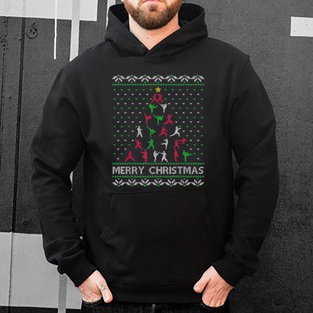 Awesome Karate Sport Christmas tree Funny Xmas Gift shirt 4 - Awesome Karate Sport Christmas tree Funny Xmas Gift shirt