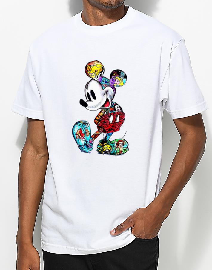 Awesome Mickey Mouse With Disney Tattoos shirt 4 - Awesome Mickey Mouse With Disney Tattoos shirt