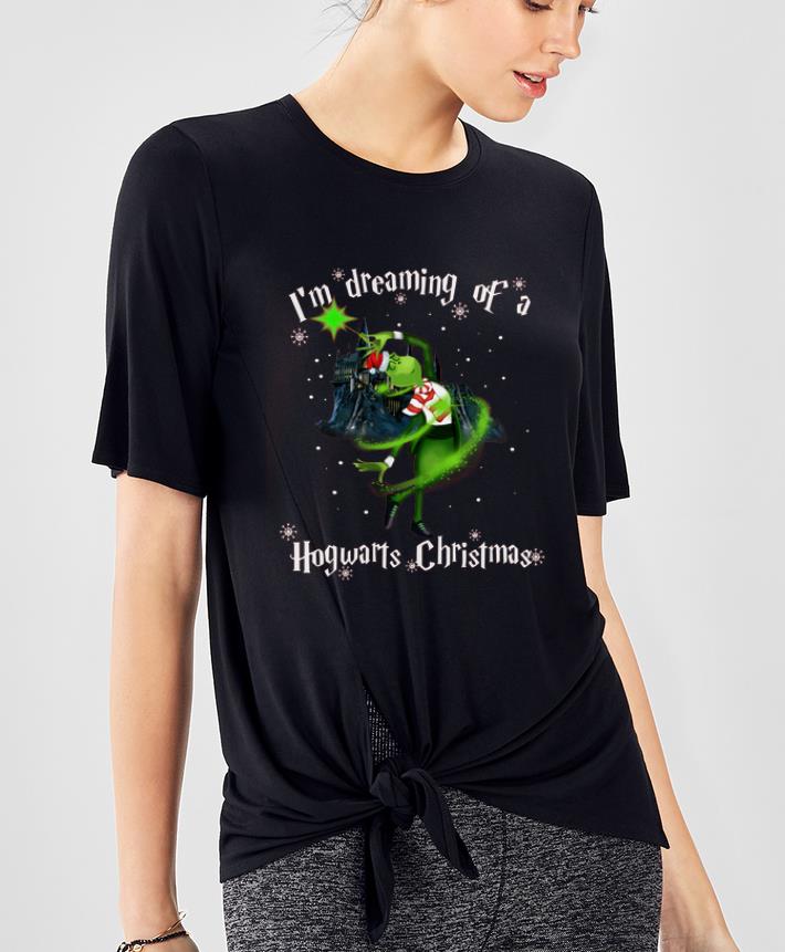 Awesome My Patronus is the Grinch I m a dreaming of a hogwart christmas shirt 4 - Awesome My Patronus is the Grinch I’m a dreaming of a hogwart christmas shirt