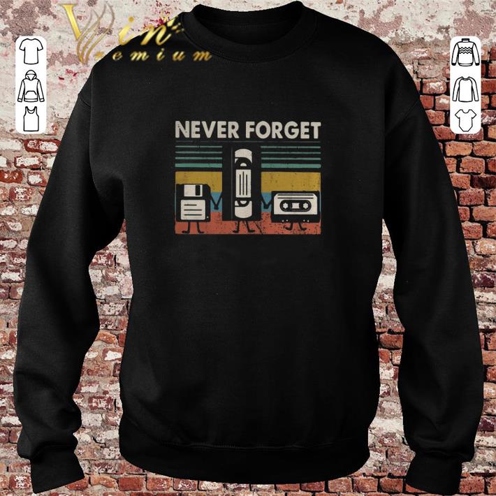 Awesome Never Forget Floppy Disk VHS Cassette Tape vintage shirt sweater 2019 Awesome Never Forget Floppy Disk VHS Cassette Tape vintage shirt sweater 2019 4 - Awesome Never Forget Floppy Disk VHS Cassette Tape vintage shirt sweater 2019