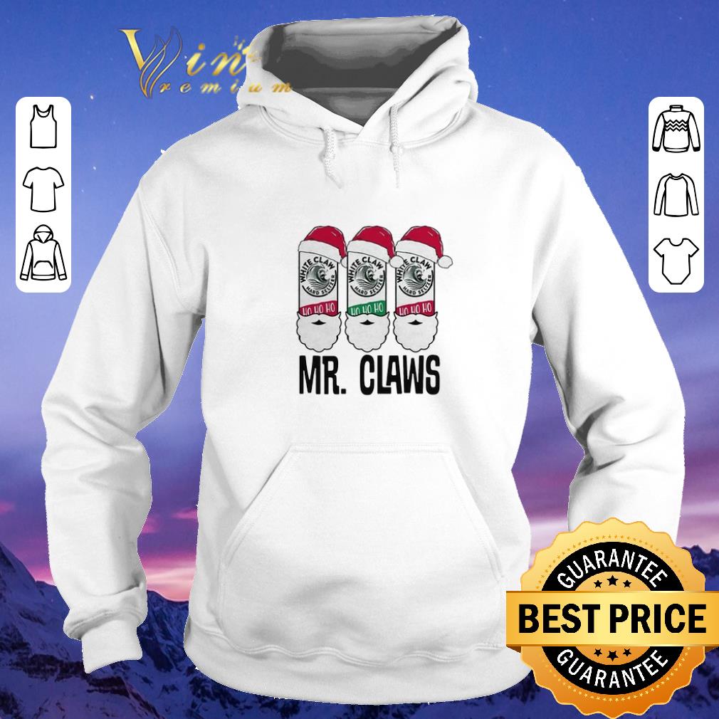 Awesome Santa Mr Claws White Claw ho ho ho shirt sweater 4 - Awesome Santa Mr. Claws White Claw ho ho ho shirt sweater