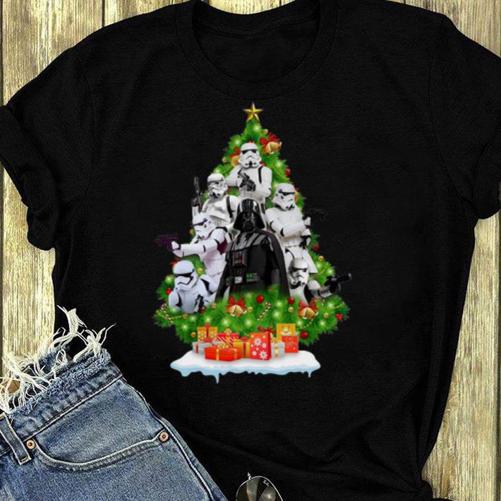 Awesome Star Wars Darth Vader And Stormtrooper Christmas Tree shirt 4 - Awesome Star Wars Darth Vader And Stormtrooper Christmas Tree shirt