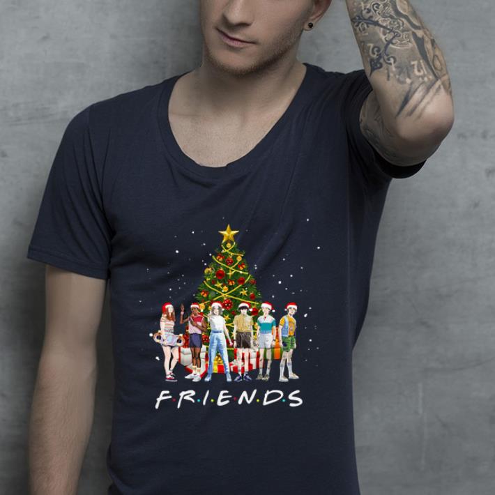 Awesome Stranger Things Characters Friends Christmas Tree shirt 4 - Awesome Stranger Things Characters Friends Christmas Tree shirt