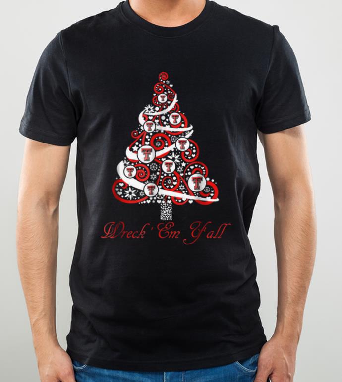 Awesome Texas Tech Red Raiders Christmas Tree Apparel shirt 4 - Awesome Texas Tech Red Raiders Christmas Tree - Apparel shirt