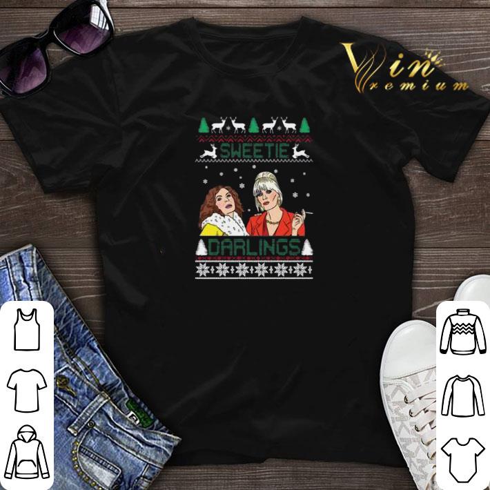 Christmas Patsy And Edina Sweetie Darling shirt 1 - Christmas Patsy And Edina Sweetie Darling shirt