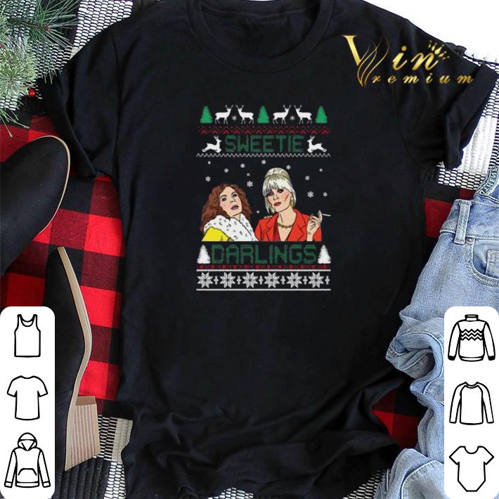 Christmas Patsy And Edina Sweetie Darling shirt 2 - Christmas Patsy And Edina Sweetie Darling shirt
