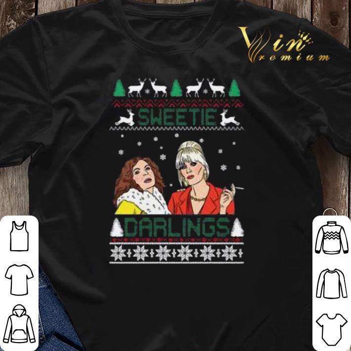 Christmas Patsy And Edina Sweetie Darling shirt 3 - Christmas Patsy And Edina Sweetie Darling shirt
