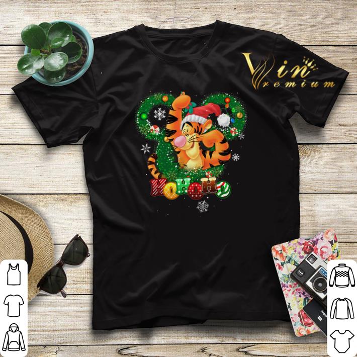 Christmas Tigger ho ho ho shirt 4 - Christmas Tigger ho ho ho shirt
