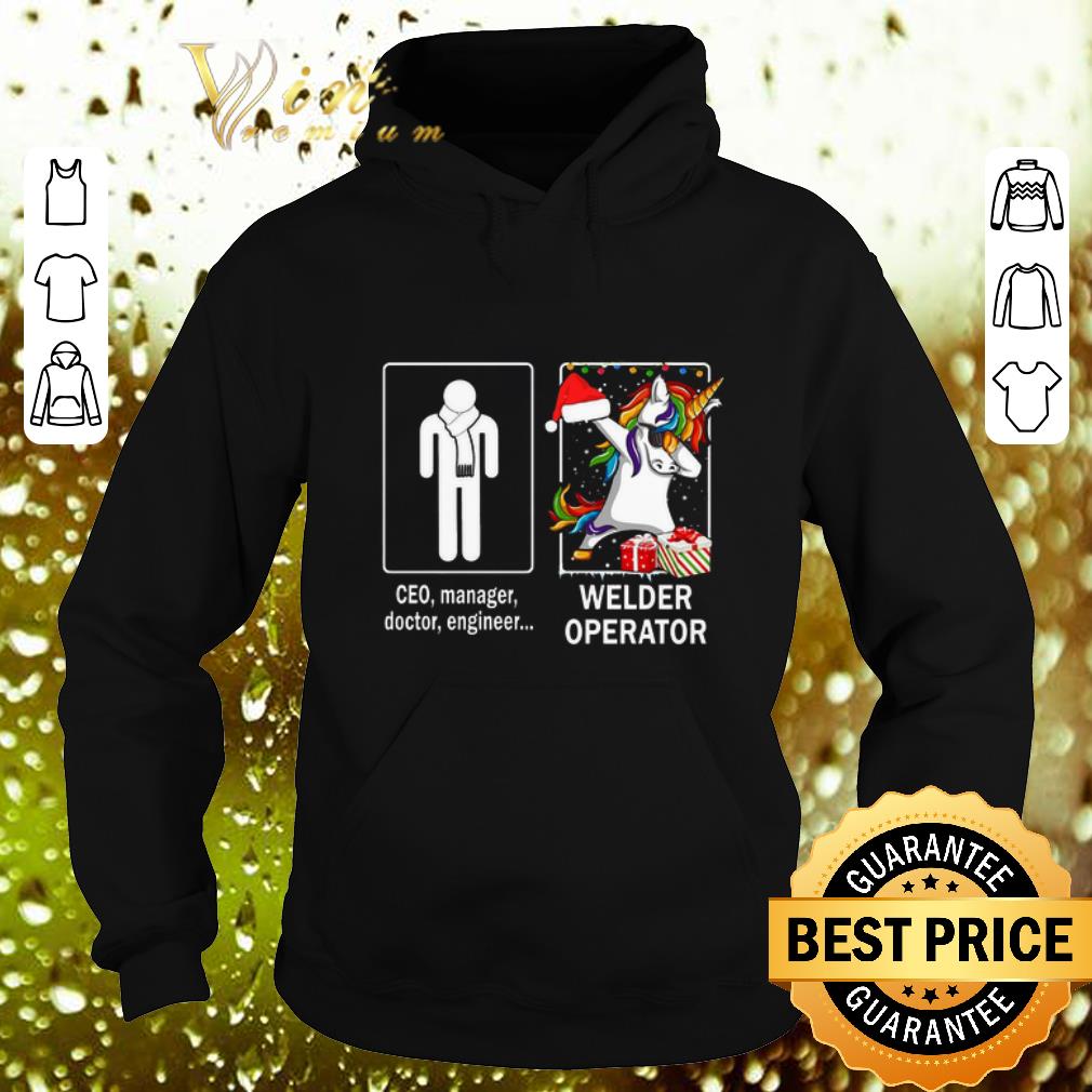 Cool Ceo manager doctor engineer and unicorn Welder Operator shirt 4 - Cool Ceo manager doctor engineer and unicorn Welder Operator shirt
