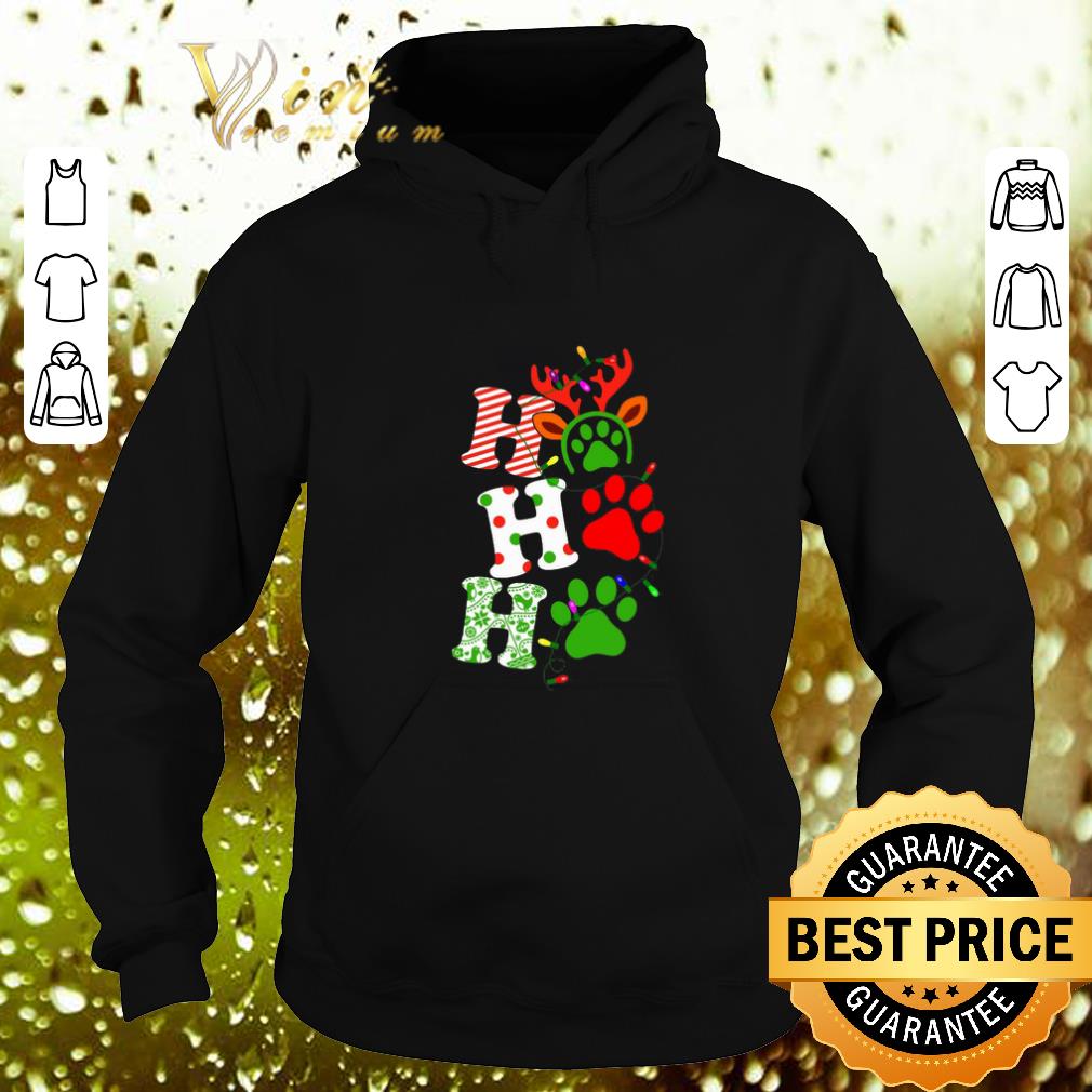 Cool Dog paw Ho Ho Ho Christmas shirt Cool Dog paw Ho Ho Ho Christmas shirt 4 - Cool Dog paw Ho Ho Ho Christmas shirt