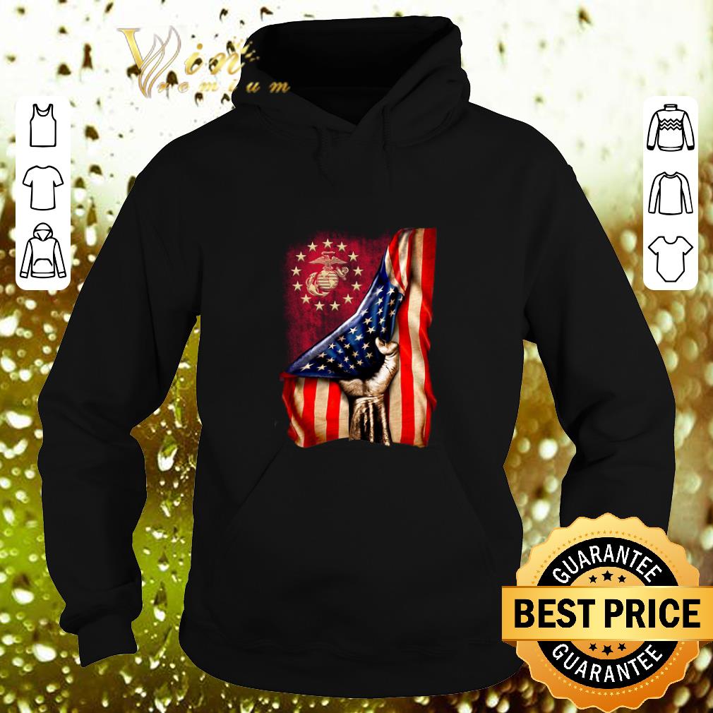 Cool US Marine Corps American flag shirt 4 - Cool US Marine Corps American flag shirt