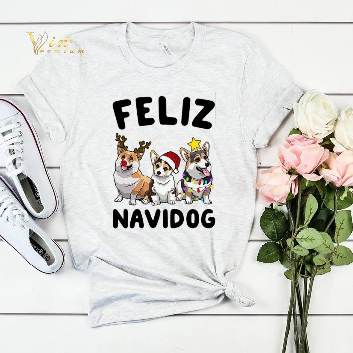 Feliz Navidog Corgi Christmas shirt sweater Feliz Navidog Corgi Christmas shirt sweater 4 - Feliz Navidog Corgi Christmas shirt sweater