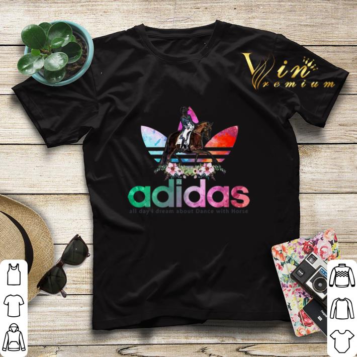 Flower adidas all day I dream about dance with horse shirt sweater Flower adidas all day I dream about dance with horse shirt sweater 4 - Flower adidas all day I dream about dance with horse shirt sweater