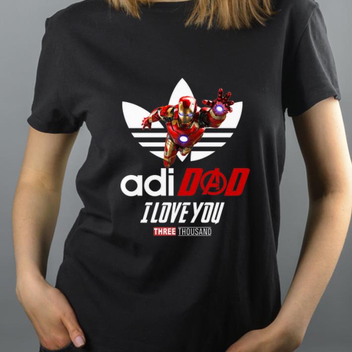 Funny Adidas Avengers Iron Man adidad I love you Three Thousand shirt 4 - Funny Adidas Avengers Iron Man adidad I love you Three Thousand shirt
