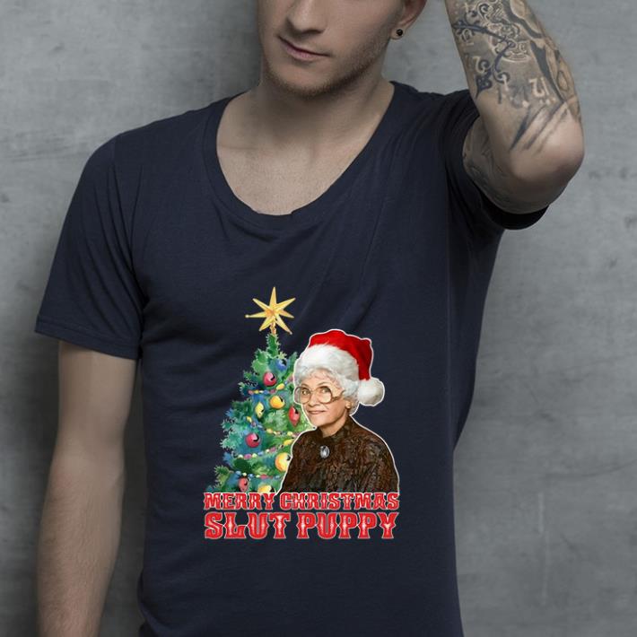 Great Golden girls Sophia Petrillo Merry Christmas slut puppy Xmas shirt 4 - Great Golden girls Sophia Petrillo Merry Christmas slut puppy Xmas shirt