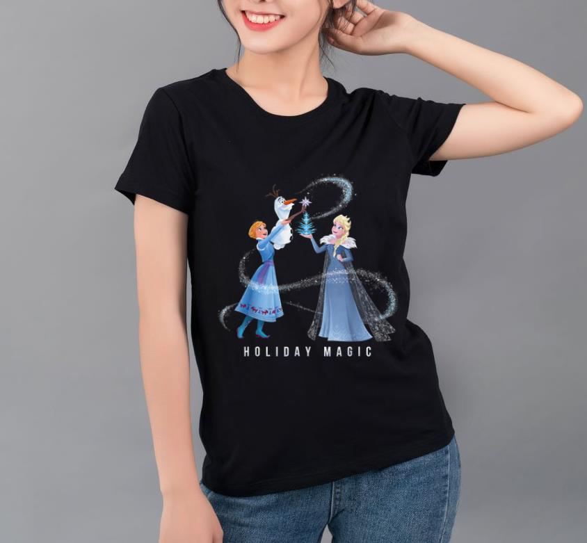 Great Holiday Magic Frozen Elsa Anna Olaf Disney shirt 4 - Great Holiday Magic Frozen Elsa Anna & Olaf Disney shirt