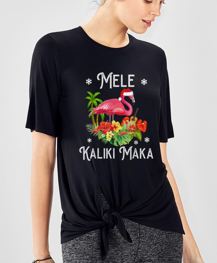 Great Mele Kalikimaka Flamingo Merry Christmas shirt 4 - Great Mele Kalikimaka Flamingo Merry Christmas shirt