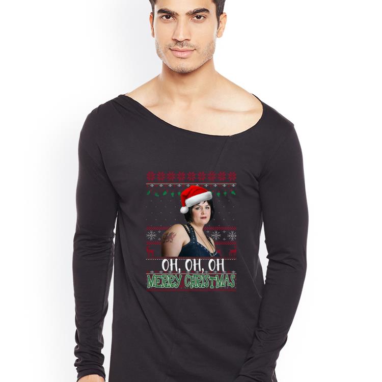 Great Nessa Jenkins Oh Oh Oh Merry Christmas Ugly shirt 4 - Great Nessa Jenkins Oh Oh Oh Merry Christmas Ugly shirt