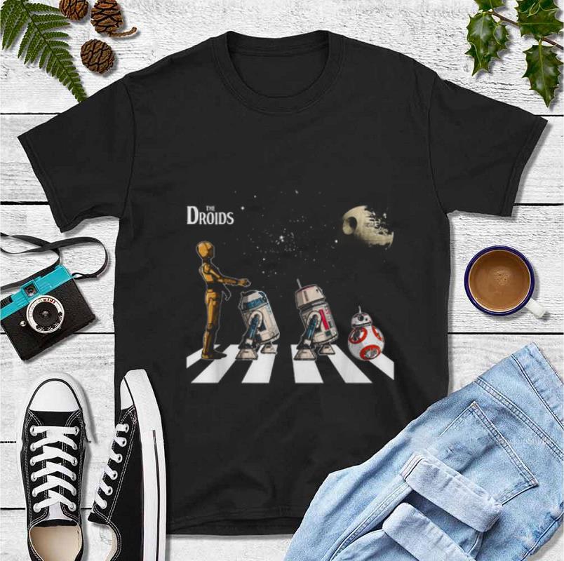 Great Star Wars R2d2 C3po Bb8 The Droids The Abbey Road shirt 4 - Great Star Wars R2d2 C3po Bb8 The Droids The Abbey Road shirt