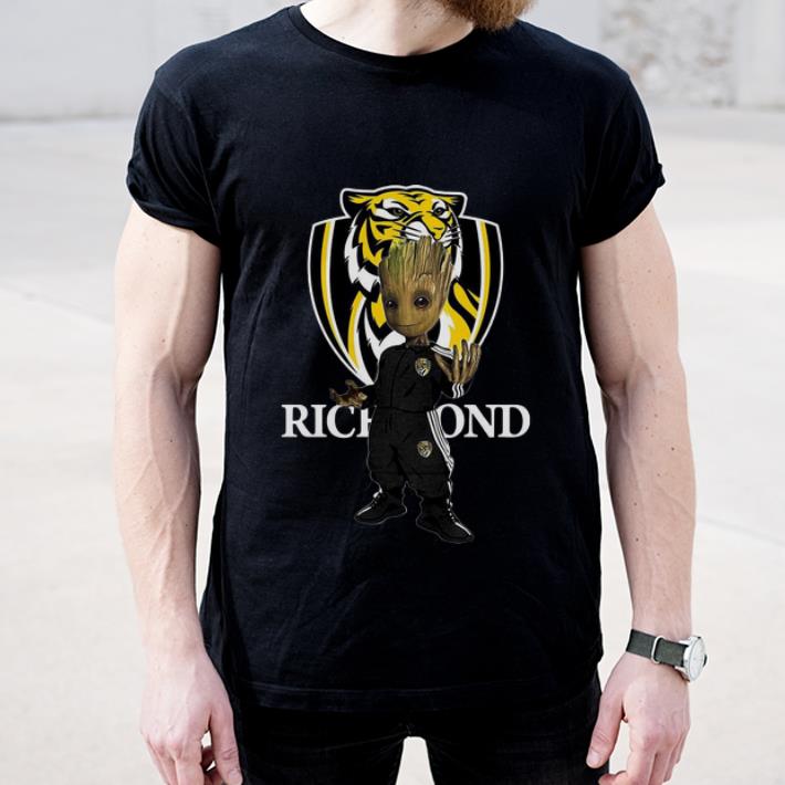 Hot Baby Groot Richmond Tiger shirt 4 - Hot Baby Groot Richmond Tiger shirt