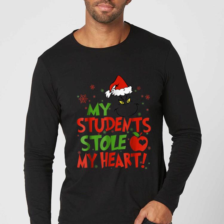 Hot Christmas My Students Stole My Heart shirt 4 - Hot Christmas My Students Stole My Heart shirt