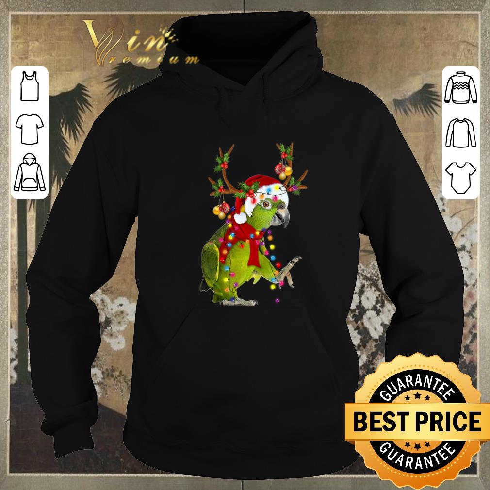 Hot Christmas light Parrot reindeer shirt 4 - Hot Christmas light Parrot reindeer shirt