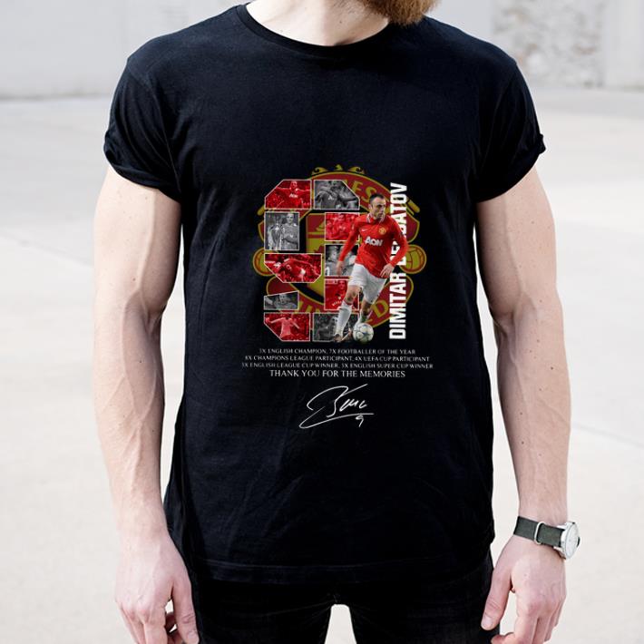 Hot Dimitar Berbatov thank you for the memories signature shirt 4 - Hot Dimitar Berbatov thank you for the memories signature shirt