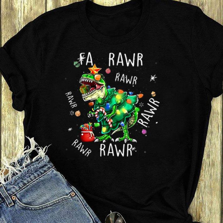Hot Fa Pawr Christmas Dinosaur T Rex shirt 4 - Hot Fa Pawr Christmas Dinosaur T Rex shirt