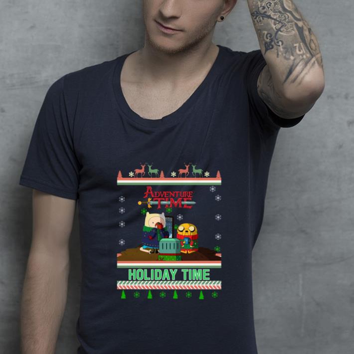 Hot Holiday Time Adventure Time Christmas shirt 4 - Hot Holiday Time Adventure Time Christmas shirt