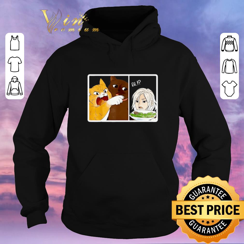 Hot Madoka Yelling and Garfield woman cat meme shirt sweater 4 - Hot Madoka Yelling and Garfield woman cat meme shirt sweater
