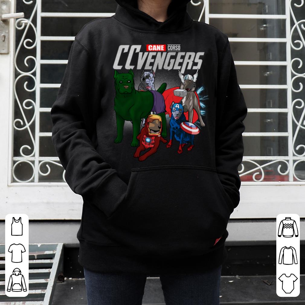 Hot Marvel Avengers Endgame Cane Corso CCvengers shirt 4 - Hot Marvel Avengers Endgame Cane Corso CCvengers shirt