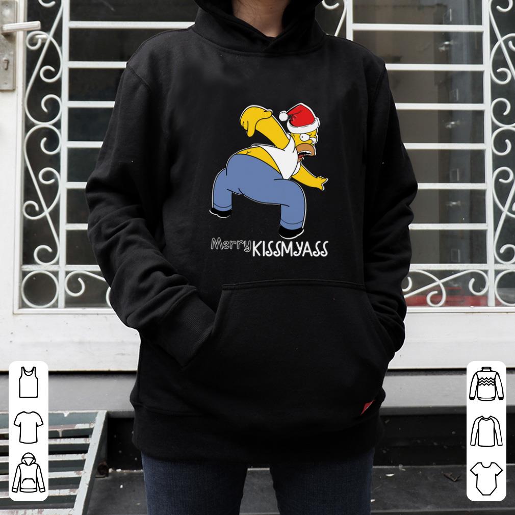 Hot Merry Kissmyass Santa Simpsons shirt 4 - Hot Merry Kissmyass Santa Simpsons shirt