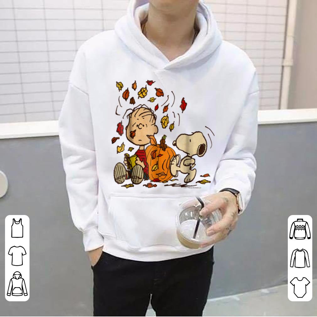 Hot Peanuts Snoopy Linus Fall Thanksgiving Day shirt 4 - Hot Peanuts Snoopy & Linus Fall Thanksgiving Day shirt
