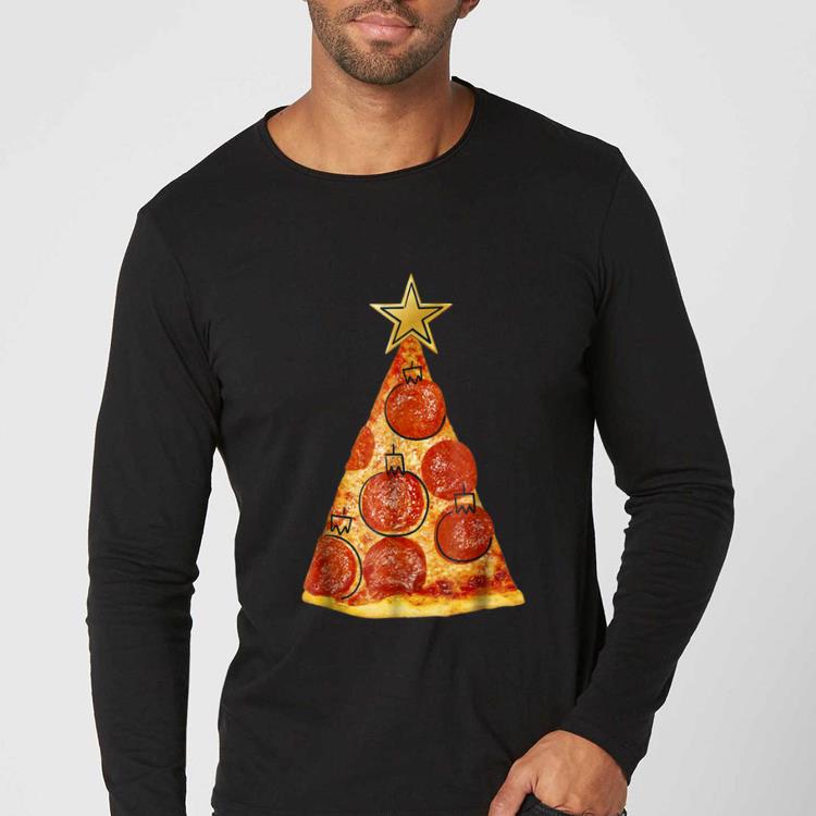 Hot Pizza Slice Christmas Tree Family shirt 4 - Hot Pizza Slice Christmas Tree Family shirt