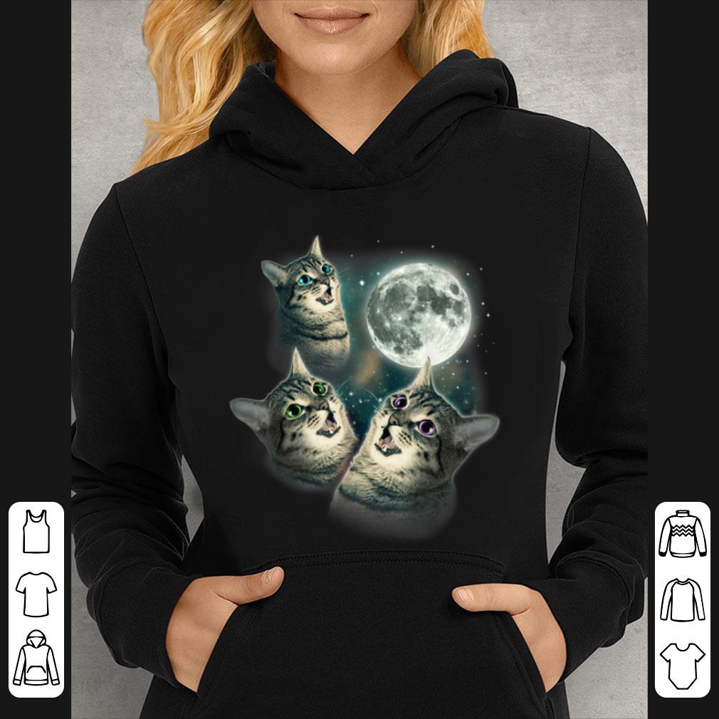 Hot Three Cats Moon shirt 4 - Hot Three Cats Moon shirt