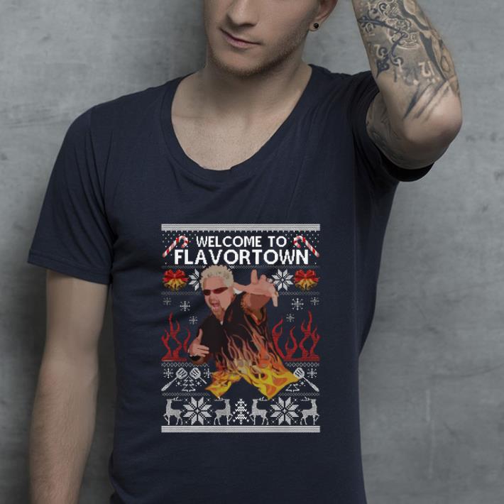 Hot Ugly Christmas Guy Fieri Welcome to Flavortown shirt 4 - Hot Ugly Christmas Guy Fieri Welcome to Flavortown shirt