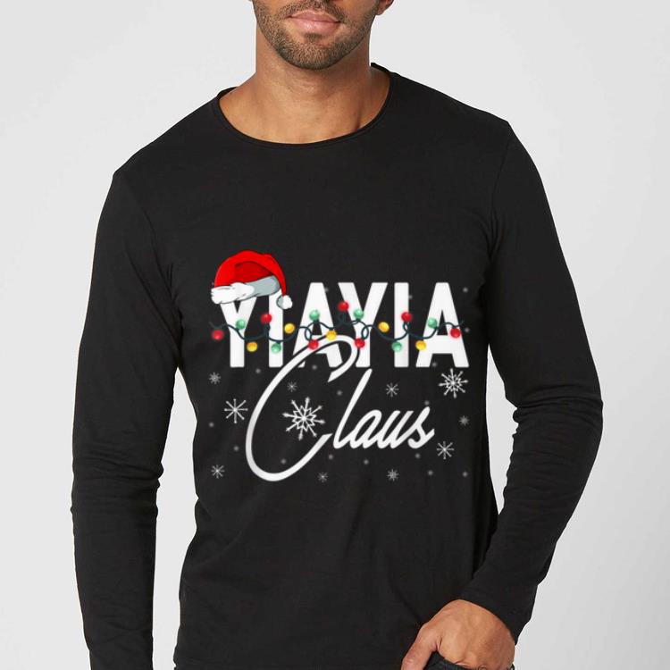 Hot YiaYia Santa Claus Hat Matching Christmas Gift shirt 4 - Hot YiaYia Santa Claus Hat Matching Christmas Gift shirt