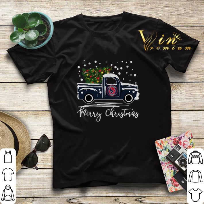 Houston Texans truck Merry Christmas shirt sweater 4 - Houston Texans truck Merry Christmas shirt sweater