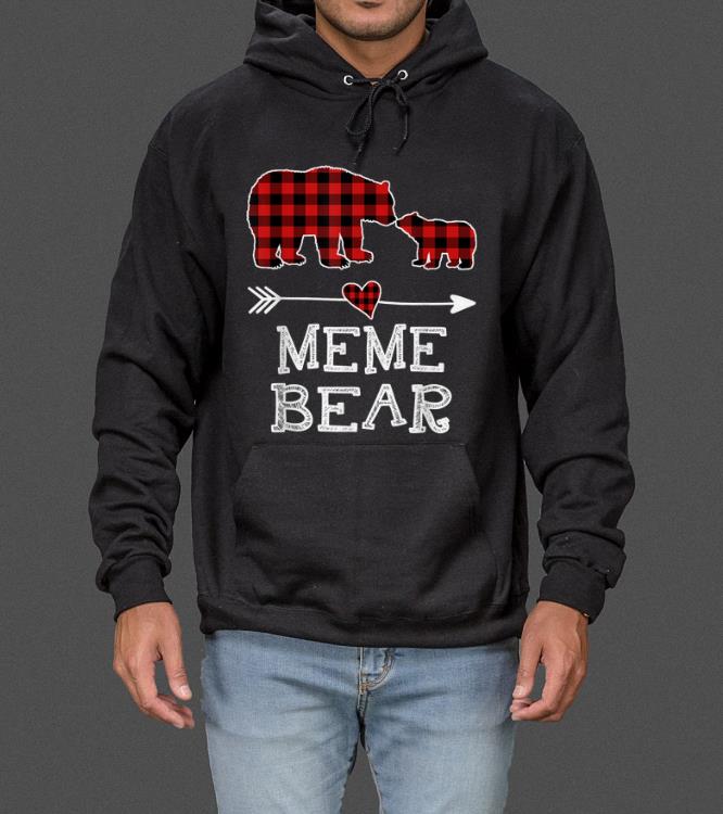 Meme Bear Christmas Pajama Red Plaid Buffalo Family Gift sweater 4 - Meme Bear Christmas Pajama Red Plaid Buffalo Family Gift sweater