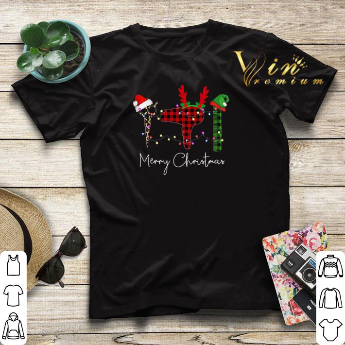 Merry Christmas Leopard Hairstylist shirt sweater 4 - Merry Christmas Leopard Hairstylist shirt sweater