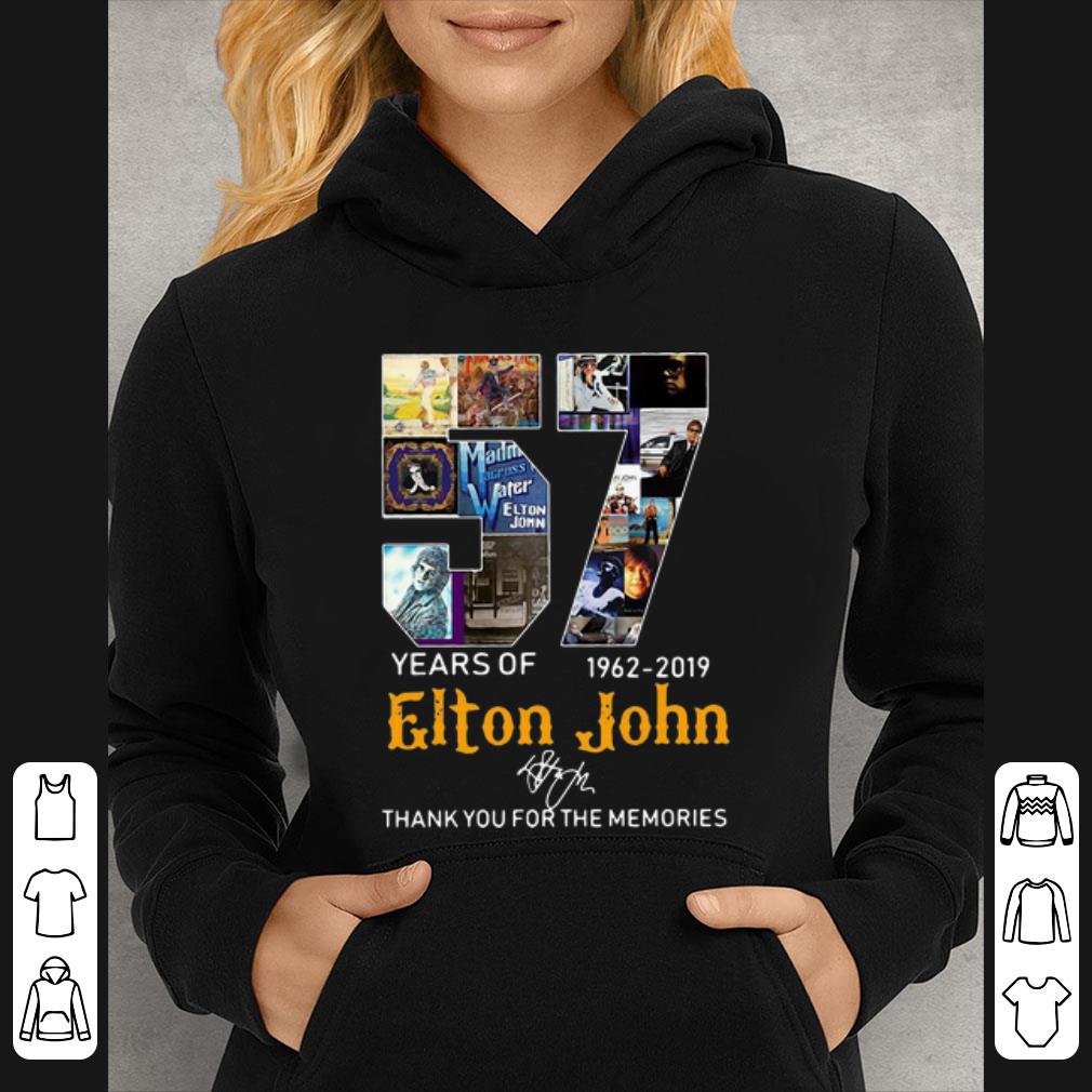 Nice 57 Years Of 1962 2019 Elton John Signature shirt 4 - Nice 57 Years Of 1962-2019 Elton John Signature shirt